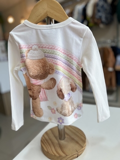 BLUSA URSO E DOG ARCO IRIS - Tanto Amor