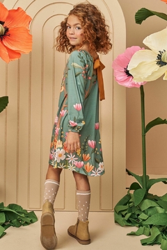 VESTIDO URSO VERDE - comprar online