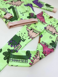 CONJUNTO DINO VERDE na internet