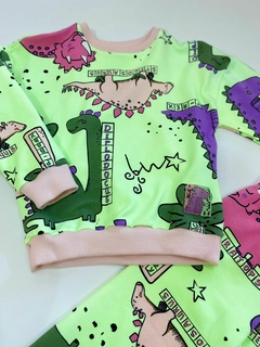 CONJUNTO DINO VERDE - comprar online