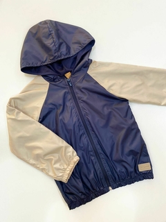CORTA VENTO RESINADA INDIGO - comprar online