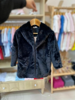 CASACO PELE PRETO - comprar online