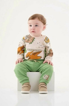 CONJUNTO BODY DINOS OFF- TAM: G