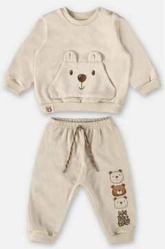 CONJUNTO MOLET C/ LINHO URSO CRU - comprar online