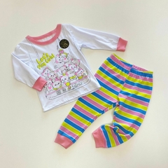 PIJAMA GATINHA LISTRAS