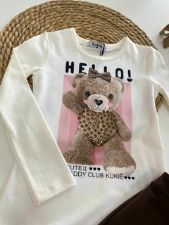 CONJUNTO URSO SUEDE - comprar online