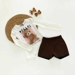 CONJUNTO URSO SUEDE