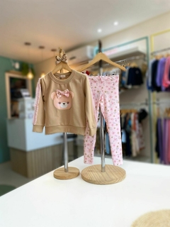 CONJUNTO URSINHA FLORAL - comprar online