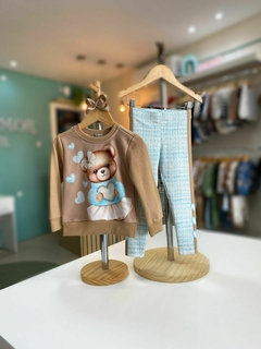 CONJUNTO URSINHA NUDE AZUL - comprar online