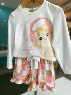 PIJAMA COMFY GATINHA + BOLSINHA na internet