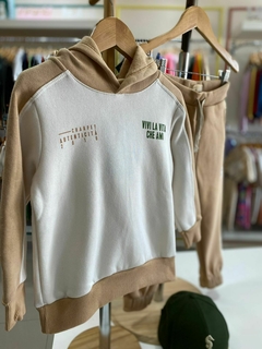 CONJUNTO OFF/BEGE/VERDE CH - comprar online