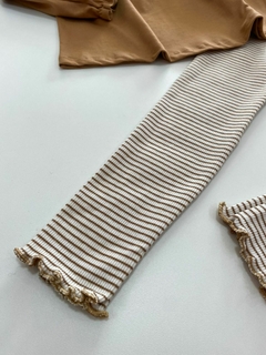 CONJUNTO BATA CALÇA LISTRADA - comprar online
