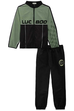 CONJUNTO NYLON ERG VERDE/PRETO - comprar online