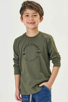 CAMISETA LB RELEVO MILITAR - comprar online