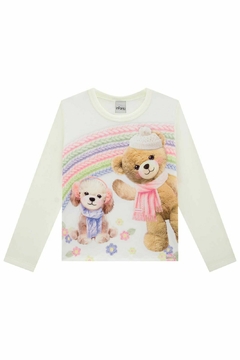 BLUSA URSO E DOG ARCO IRIS - loja online