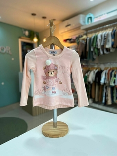 BLUSA COTTON URSO PATINS