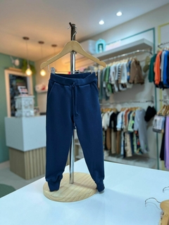 JOGGER MOLECOTTON MARINHO