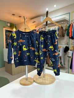 CONJUNTO DINOS MARINHO