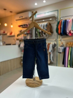 CALÇA JEANS C/ ELASTANO ESCURA
