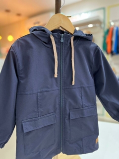 PARKA IMPERMEAVEL MARINHO - comprar online