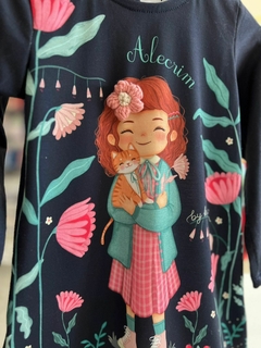 VESTIDO MENINA MARINHO na internet