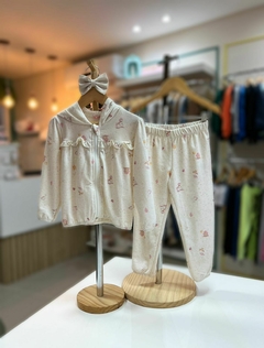 CONJUNTO MOLECOTTON LINHO CRU