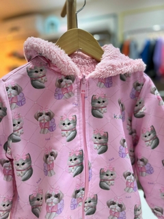 JAQUETA REVERSIVEL DOGS E CATS - Tanto Amor