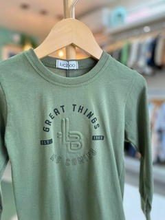 CAMISETA LB RELEVO MILITAR - Tanto Amor