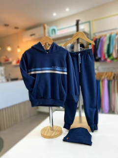 CONJUNTO C/ CAPUZ QUIM MARINHO