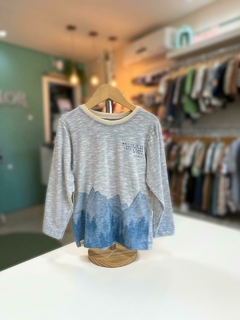 CAMISETA MONTANHAS AZUL