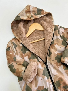 JAQUETA CAMUFLADA FORRADA - comprar online