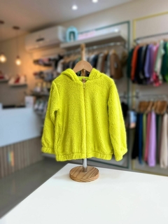 JAQUETA TEDDY NEON