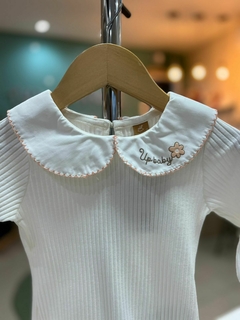 BLUSA CANELADA C/ GOLA - comprar online