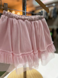 SAIA EM TULE ROSA - comprar online