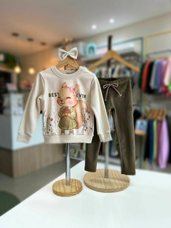 CONJUNTO ESQUILINHA C/ CALÇA COTELE - comprar online