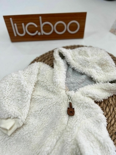 MACACÃO TEDDY BRANCO LB na internet