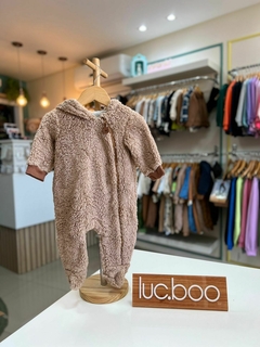 MACACÃO TEDDY MARROM LB