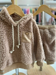 CONJUNTO TEDDY C/ CAPUZ - comprar online