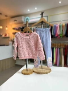 CONJUNTO BLUSÃO PÊLO LEG DENIN BB