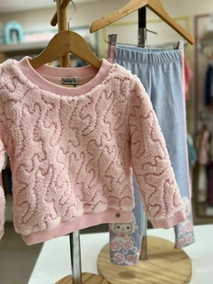 CONJUNTO BLUSÃO PÊLO LEG DENIN BB - comprar online