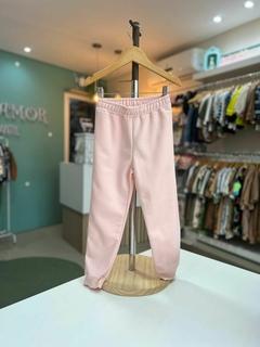CALÇA MOLETOM UP ROSA NUVEM