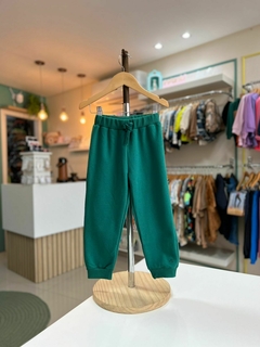 CALÇA MOLETOM UP VERDE BANDEIRA