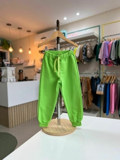 CALÇA MOLETOM UP ABACATE