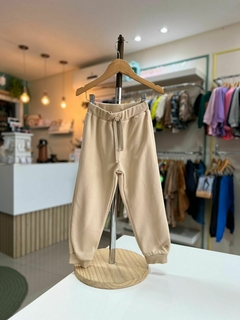 CALÇA MOLETOM UP BEGE NUDE