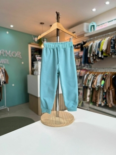 CALÇA MOLETOM UP AZUL CLARO