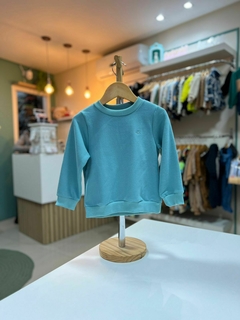 BLUSÃO MOLETOM UP AZUL CLARO