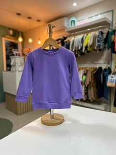 BLUSÃO MOLETOM UP VIOLETA TULIPA
