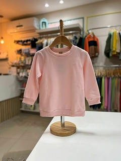 BLUSÃO MOLETOM UP ROSA NUVEM