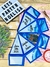 Centros de Mesa Con Forma de Diamante Azul - Pack 10 unidades en internet