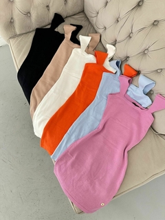 Vestido tricô